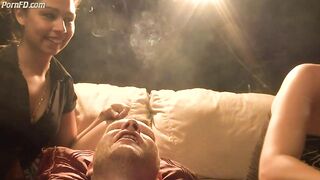 Spitting smoking 3