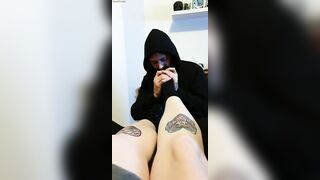 Instagram Live Foot Worship Session with my Foot Slave