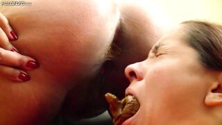 Real Daughter eat Mother shit. - Maria & Priscila Aparecida