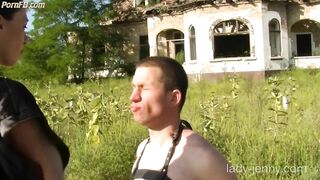 Lady Jenny - Cruel Face Slapping At The Ruined Castle