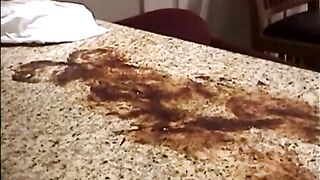 Wizard Of Ass 0061 WA A 3 Hole Food and Liquids Orgy