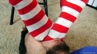 SockSlaves - Cameron under sock