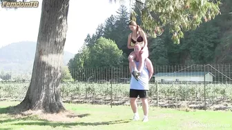 Femdom - Dakota - ScissorSpinsUntilCollapse