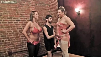 Femdom - AmazonAnnie&MeganJones - DoubleAmazonWedgie