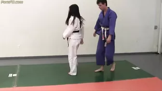 Indra judo lesson