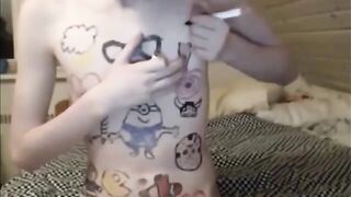 Danish Redhead+Viking Bi Boy - Camshow In US = Gudheadt 1 2