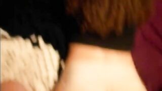 She lets me cum on her panties 2