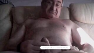 spanish grandpa wanking hard 6