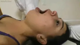 brazil-throat trample and foot gagging