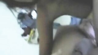 Hot girlfriend fucking with one asshole Bf