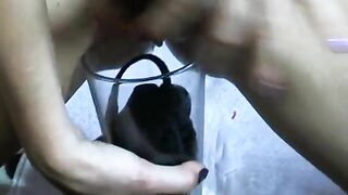 SniffyPanty - dirty panties, lollipop, pussy juice and pee