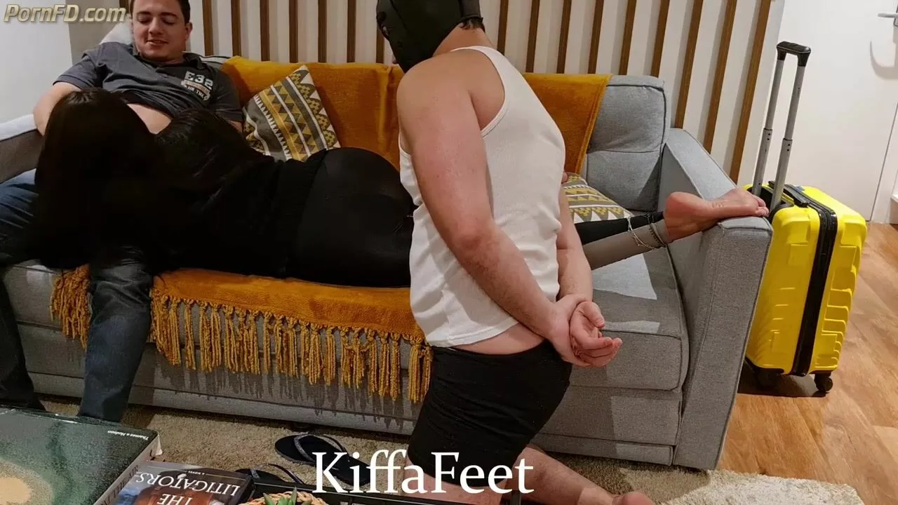 Foot cuckold is humiliated in all the ways photo image
