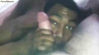Black Bitch Swallows White Thug Cum