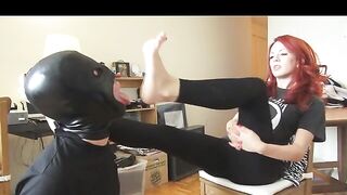 Fetish Primacy Mistress Crash - Foot worship and gagging