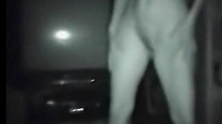Amateur milf stands naked unaware its her boss behind camera 2