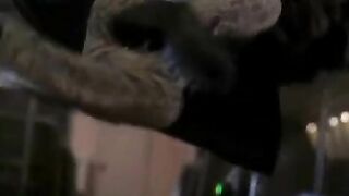 Kelly Hu neckbreak scissors
