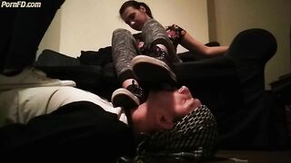 Two converse lick and clean