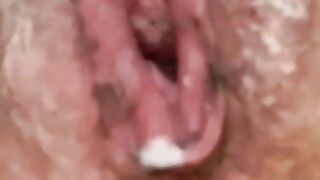 Hotgirl fucks heralded with long dildo