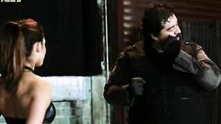 CrossTheLine - Latex Headscissor Hit
