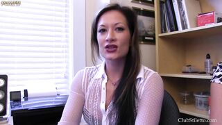 Mistress Kandy Miss Jasmine & Mistress Meana Wolf - Office Job Competition