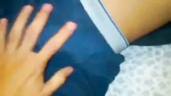 Cumming on my friend 4