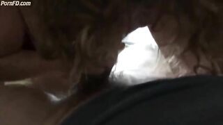 GF sucks my dick in the morning and makes me cum in her mouth