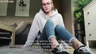 socks shoes feet