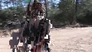 SHADOWPLAYERS - Leah Ponygirl in the Mazatlal Mountains, Arizona