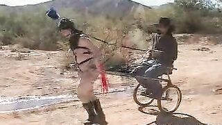 SHADOWPLAYERS - Ponygirl Sybil at the Corral