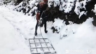 BondageLife Rachel Greyhound - Dashing Through The Snow
