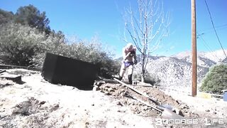 BondageLife Rachel Greyhound - Hard Labor Digging Part 4 (Painting Edition)