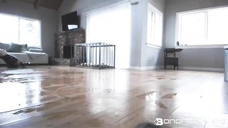 BondageLife Rachel Greyhound - Latex Floor Wash