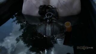 Unless this abused girl slave somehow develops a set of gills, she's pretty much done for