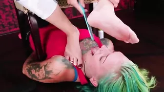 Feet Extreme Sisterly sanctions Blackmailed into foot slavery