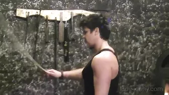 Lady-Jenny Caned by Jenny`s friend