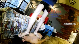 Chinese Foot Worship-sandal Trample Foot Oby