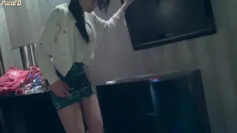 Chinese Lesbian White Socks Trample