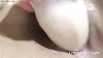 Female Ejaculation & Squirting Orgasms Soaking WET Pussy