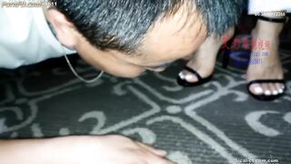 Chinese Foot Worship-foot Slave Trainning