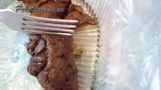 PooAlina - Alina smoking and creampie pooping