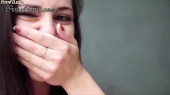 PooAlina - Minimal contact! Alina pooping into mouth of toilet slave