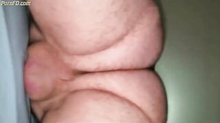 Mattress humping fuck cum inside orgasm