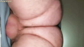 Mattress humping fuck cum inside orgasm