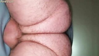Mattress humping fuck cum inside orgasm