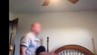 SkinHead White Thug Bare Pounds Black Bitch