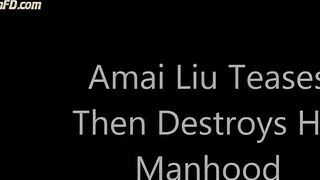 Amai Liu - Amai Teases Then Destroys His Manhood