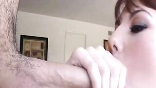 Homemade Blowjob and facial