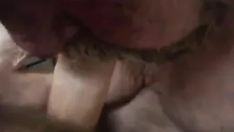 Burly Daddy Bear Blow Job