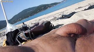 Mapine a la plage