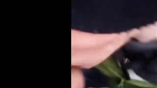 Chav outdoor blowjob